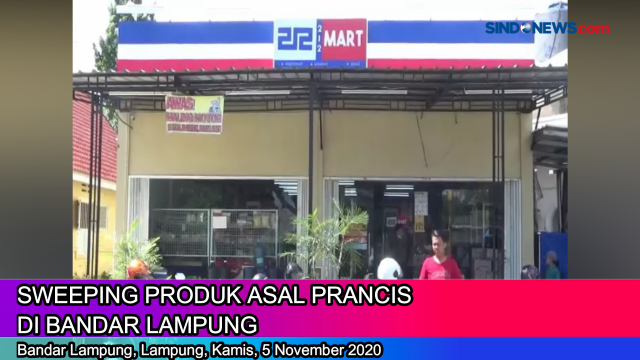 VIDEO Sweeping Produk Asal Prancis di Bandar  Lampung 