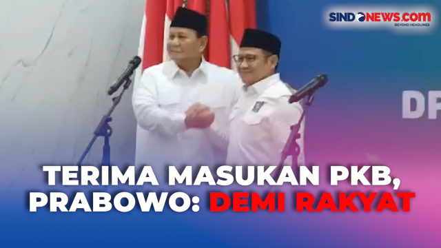 VIDEO: Temui Cak Imin dan Elite PKB, Prabowo Tegaskan Pertemuannya
Demi Kepentingan Rakyat