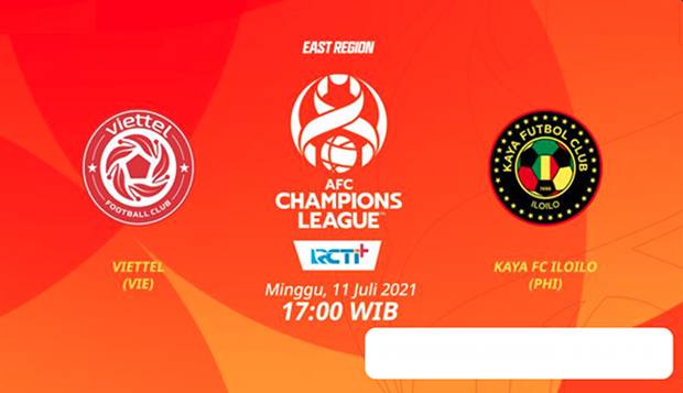 Live Streaming RCTI Plus: Viettel FC vs Kaya FC-Iloilo