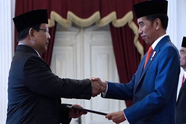 Prabowo Puji Jokowi untuk Anggaran Hankam dan Komcad: Jadi Semangat Kita