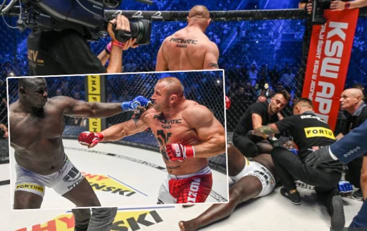 Sadis! Petarung MMA Pria Terkuat KO Brutal Musuhnya Cuma 18 Detik