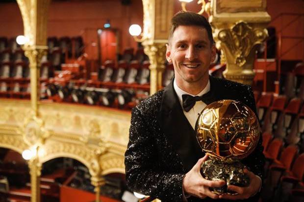 Raih Ballon d’Or 2021 Ketujuh, Messi: Tahun yang Istimewa!