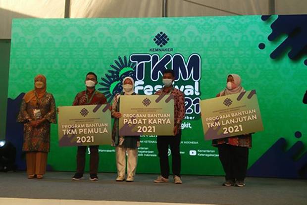 50 Kelompok Usaha Binaan Kemnaker Ikuti TKM Expo 2021