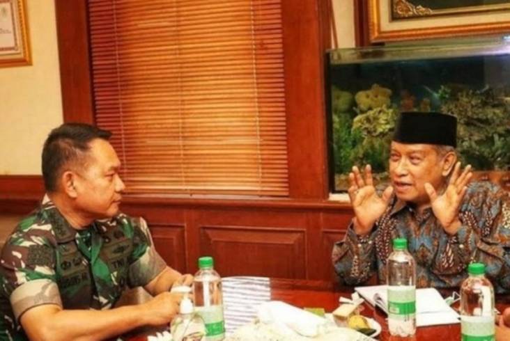 Said Aqil Terima Kunjugan KSAD Jenderal TNI Dudung, Bahas Kemaslahatan Umat