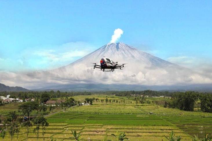 Bamsoet: Drone Official IMI E-Hang 216 Bantu Petakan Wilayah Terdampak Erupsi Semeru