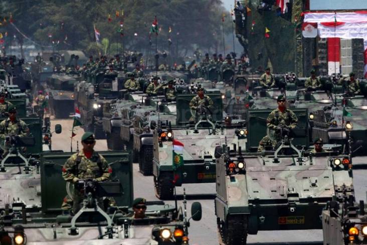 Kekuatan Militer Indonesia Nomor 15 di Dunia dan Peringkat 1 di ASEAN