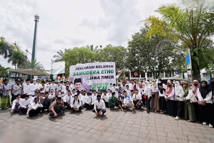 Santri Muda Jawa Timur Deklarasi Dukung Erick Thohir Maju Capres 2024