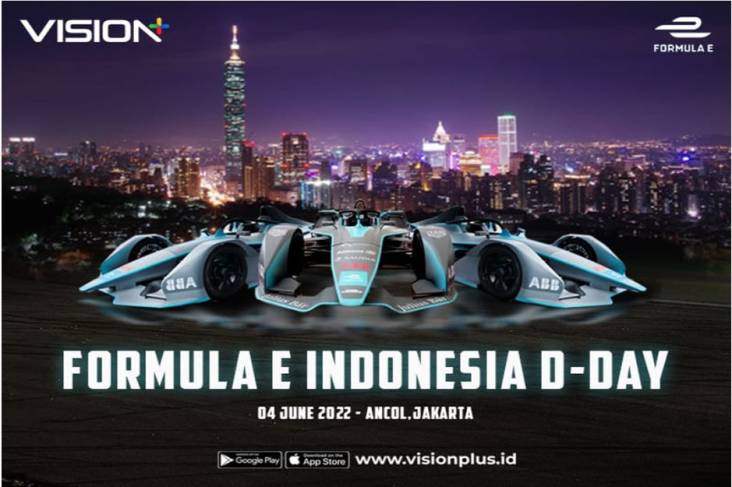 Hari Ini! Saksikan Formula E Indonesia Live di Vision+, Simak Jadwalnya