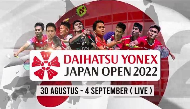 Hari ini! 5 Wakil Indonesia Siap Berlaga di Perempat Final Japan Open 2022