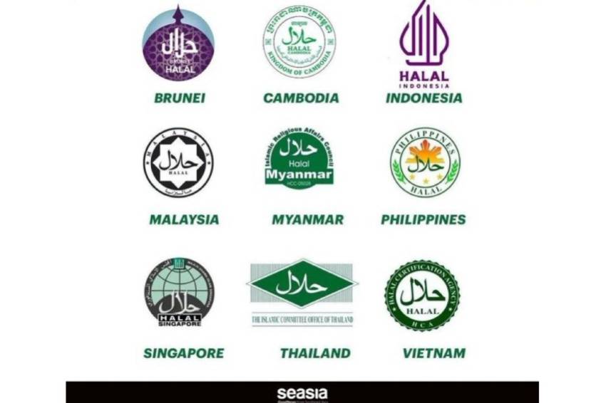 Самый эффективный тайский халяльный логотип