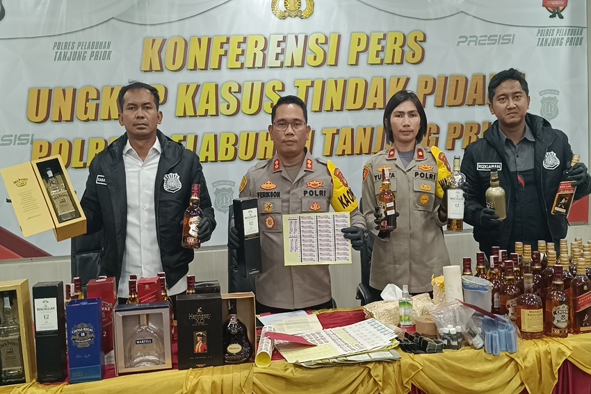 3 Pelaku Produsen Miras Oplosan di Jakarta Barat Ditangkap