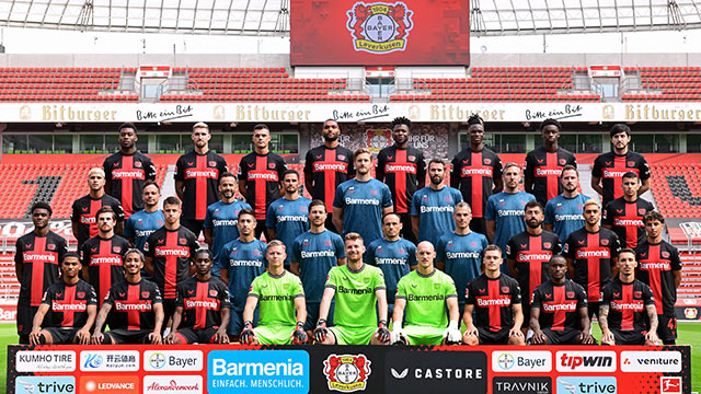 Daftar Lengkap Nomor Punggung Pemain Bayer 04 Leverkusen 2023/2024