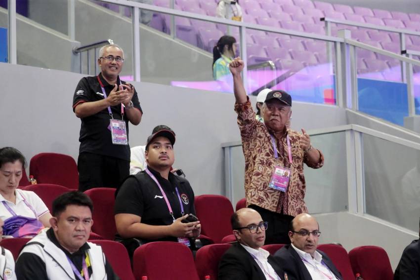 Menpora Dito Puji Perjuangan Atlet Wushu Harris Haratius di Asian Games 2022