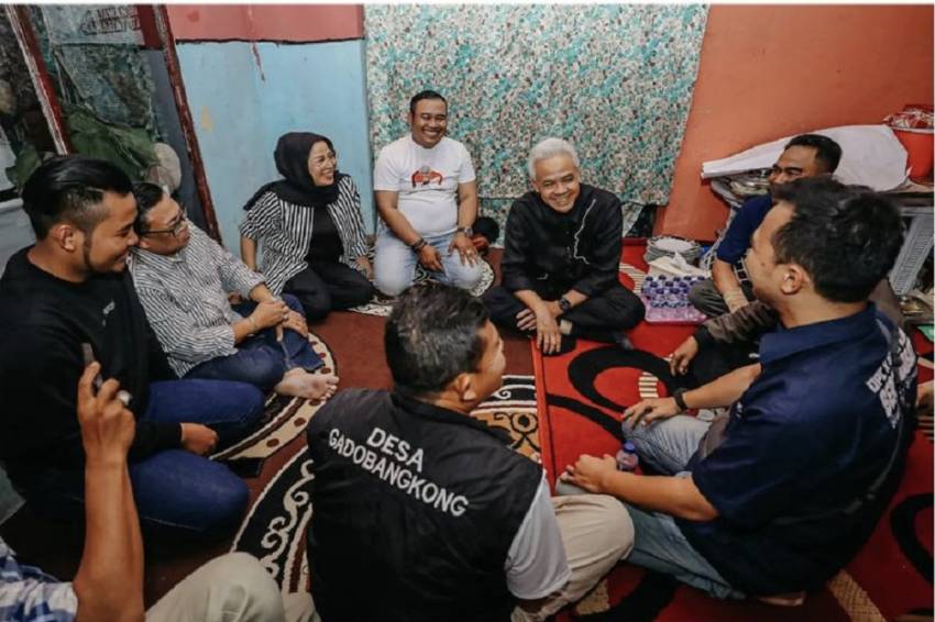 Silaturahmi ke Rumah Buruh di Bandung, Ganjar Pranowo: Saya Lebih Suka yang Personal