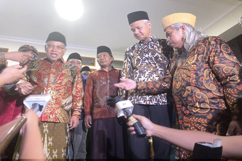 KH Said Aqil Doakan Ganjar Pranowo Jadi Presiden 2024