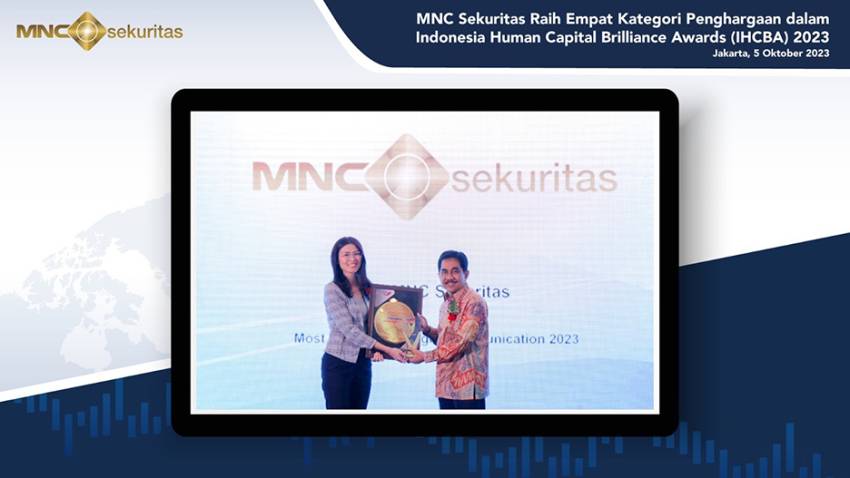 MNC Sekuritas Raih Empat Kategori Penghargaan dalam Indonesia Human Capital Brilliance Awards 2023