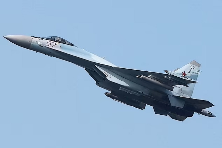 Lagi, Sistem Rudal Rusia Diduga Tembak Jatuh Jet Tempur Su-35 Mereka Sendiri