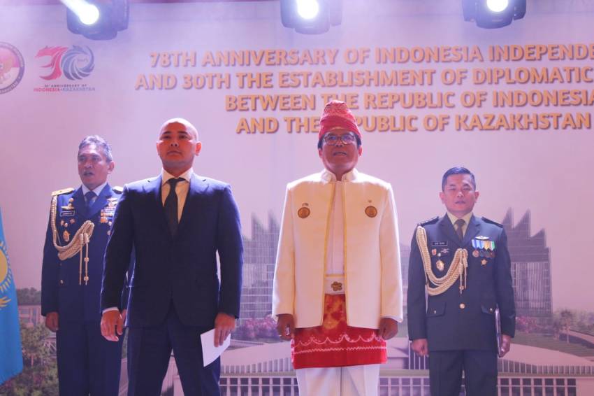 Kemeriahan Resepsi Diplomatik Indonesia di Kazakhstan Cermin Kemajuan Diplomasi Kedua Negara