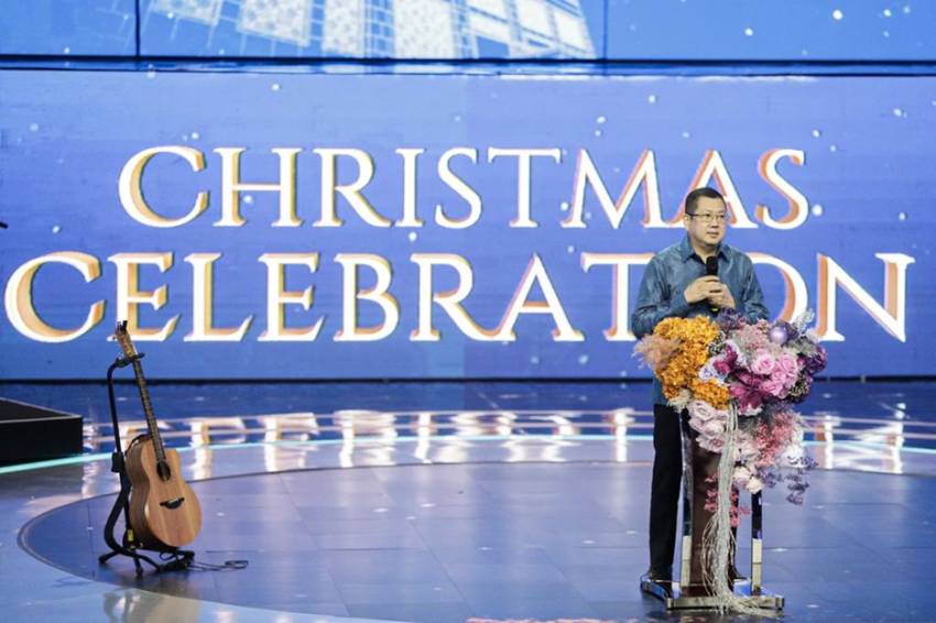 Di Acara Christmas Celebration, HT: Cari Pemimpin yang Memiliki Jiwa Melayani