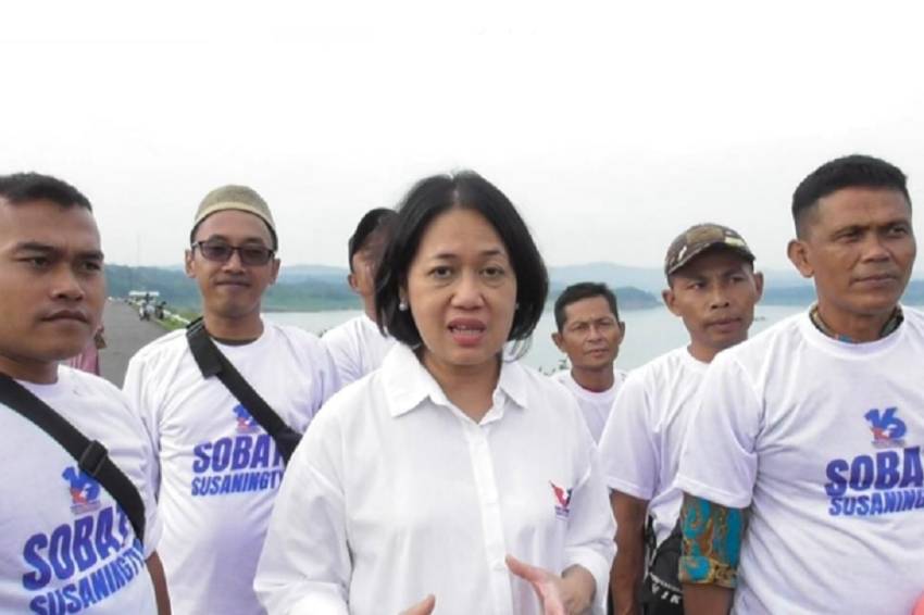 Caleg Perindo Susaningtyas Kertopati Kunjungi Relawan Sobat Susaningtyas di Wadaslintang Wonosobo