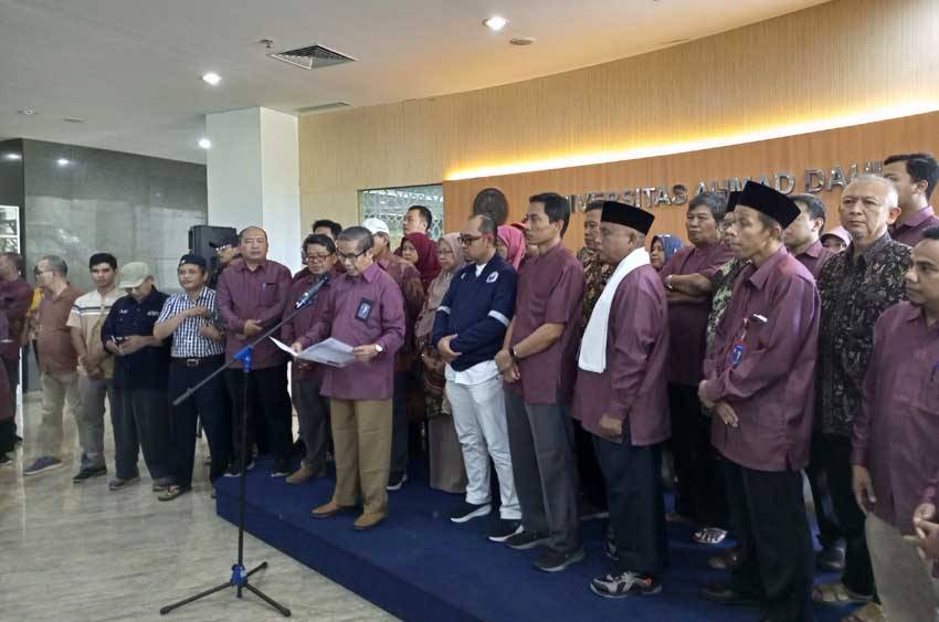 Civitas Akademika Universitas Ahmad Dahlan Serukan Netralitas Presiden dalam Pemilu