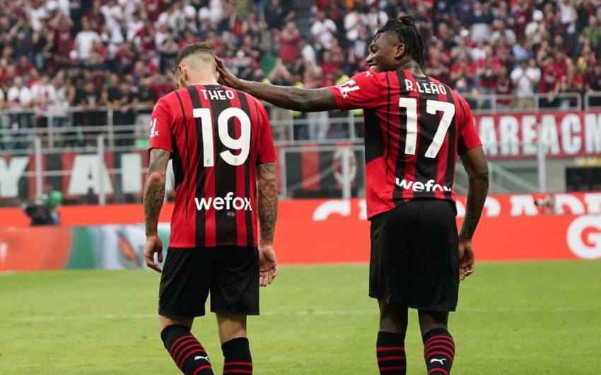 Pemain AC Milan Rafael Leao dan Theo Hernandez Ngaku Bisa Duet dengan Mata Tertutup