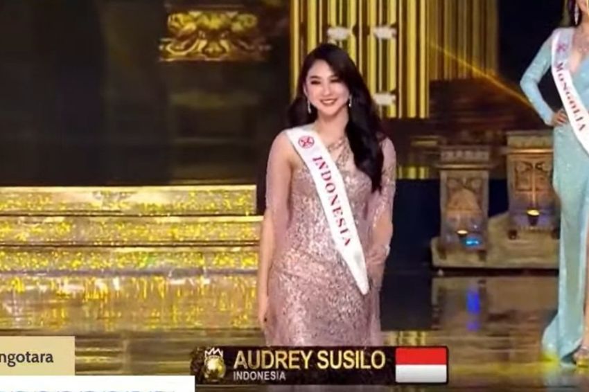 2 Potret Cantik Audrey Vanessa di Grand Final Miss World 2024