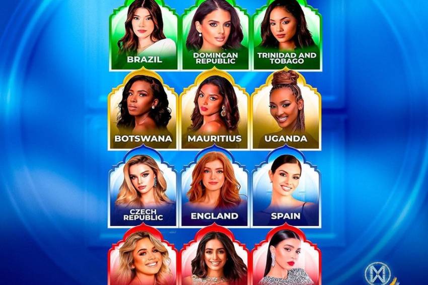 Ini Top 12 Miss World 2024, Brasil, Inggris hingga India Masuk