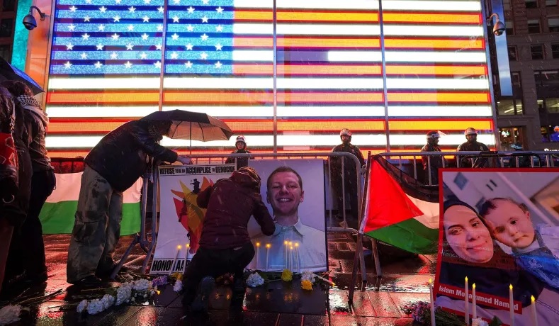 Kota di Palestina Beri Nama Jalan Aaron Bushnell, Penerbang AS yang Bakar Diri Bela Gaza