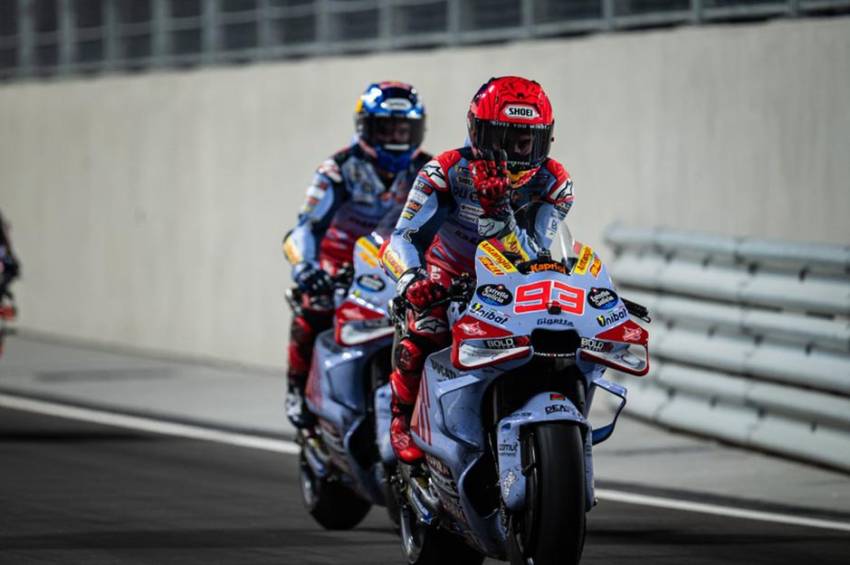 Marc Marquez Jawab Kebingungan Lorenzo usai Kalah Bersaing dengan Jorge Martin di MotoGP Qatar 2024