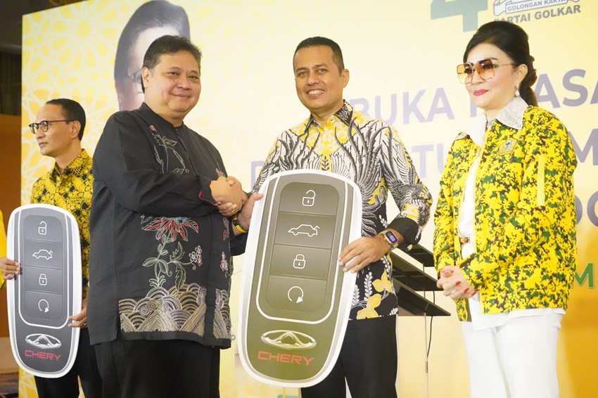 Ketua DPD Golkar se-Indonesia Ngumpul di Bali, Airlangga Didukung Jadi Ketum Lagi