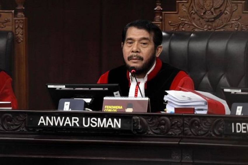 MK Tegaskan Anwar Usman Tak Terlibat dalam Sidang Sengketa Pilpres 2024