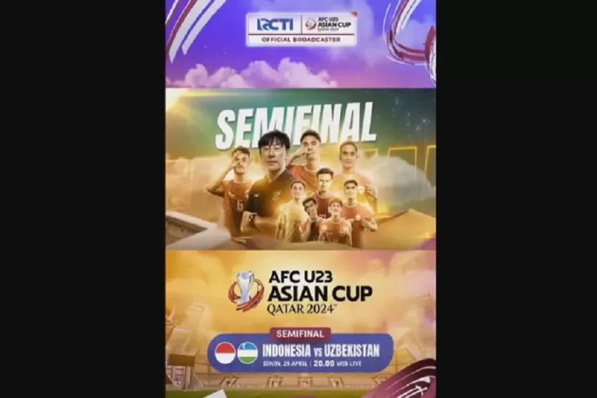 Piala Asia U-23, Pemprov DKI Gelar Nobar Indonesia Vs Uzbekistan di Lapangan Banteng