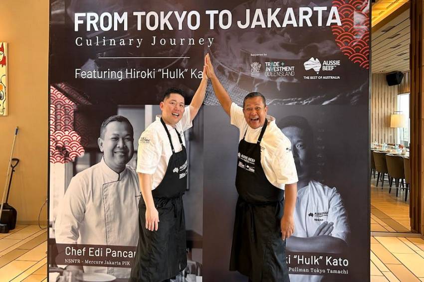 MLA Hadirkan Program Global Aussie Beef Mates, Chef Indonesia dan Jepang Kolaborasi