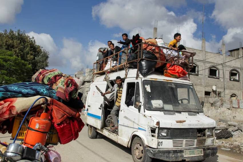 450.000 Warga Palestina Tinggalkan Rafah saat Tank-tank Israel Terus Menusuk