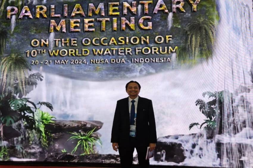 Anggota BKSAP Hasnuryadi: KTT ke-10 WWF Momen Pencegahan Krisis Air di Dunia