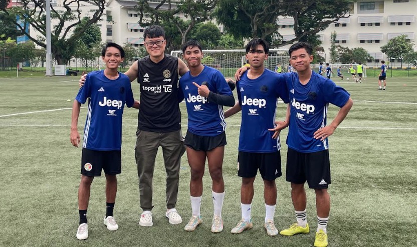 4 Pemain Nusantara United Berlatih Bersama Klub Singapura