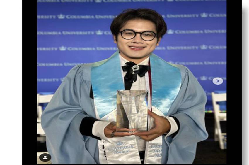 Mahasiswa Asal Ciamis Ini Jadi Orang RI Pertama yang Menerima Penghargaan dari Columbia University