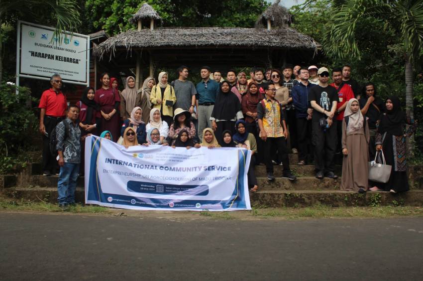 Kolaborasi Internasional Pengembangan Agroekowisata Madu Trigona Lombok Utara