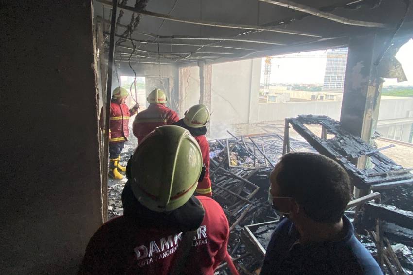 Kebakaran Hotel di Alam Sutera Tangsel Diduga Akibat Korsleting Listrik