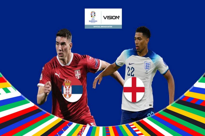 Euro 2024 Memanas! Ini Link Nonton Streaming Serbia vs Inggris di Vision+