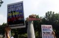 Minta Tempat Usaha Dibuka, Ratusan Pekerja Hiburan Malam Gelar Aksi di Balai Kota DKI Jakarta