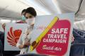 Kampanye Terbang Itu Aman di Bandara Ahmad Yani Semarang