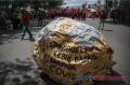 Aksi Buruh Blokir Jalan di Kabupaten Bandung