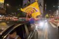 Pesta Kemenangan Penggemar Lakers Saat Pandemi Dibubarkan Polisi