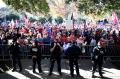 Ribuan Pendukung Donald Trump Turun ke Jalan Suarakan Kecurangan