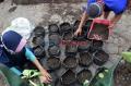 Warga Bambankerep Semarang Antusias Ikuti Pelatihan Urban Farming