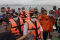 Wagub DKI Riza Patria Tinjau Proses Pencarian Pesawat Sriwijaya Air di Perairan Kepulauan Seribu