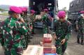 TNI AL Distribusikan Bantuan kepada Korban Gempa Majene