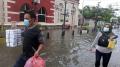 Kawasan Kota Lama Semarang Tak Luput Diterjang Banjir